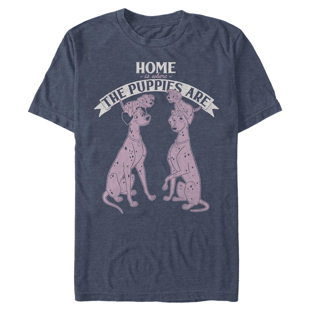 Disney Classics - Les 101 Dalmatiens - Photo de groupe Home Sweet Dogs - Homme T-shirt