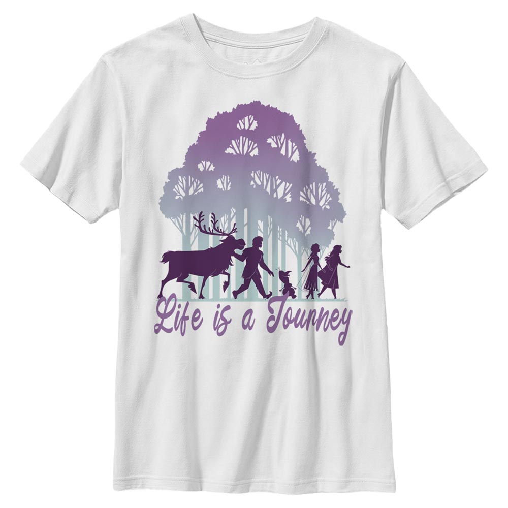Disney - La Reine des neiges - Texte Life Journey - Enfant T-shirt