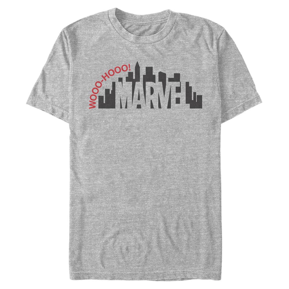 Marvel - Logo Skyline - Homme T-shirt