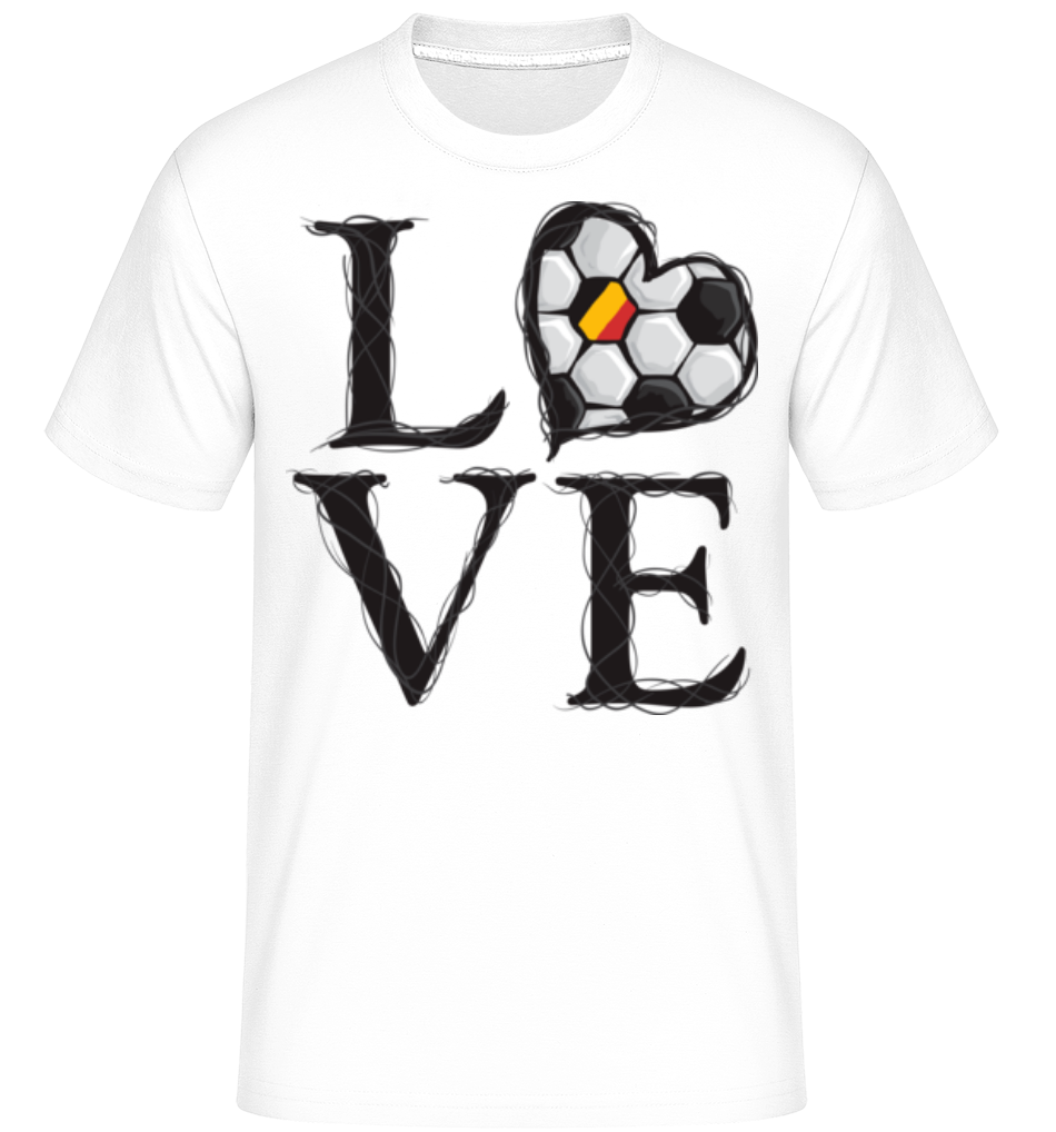Football Amour Belgique ·  T-Shirt Shirtinator homme