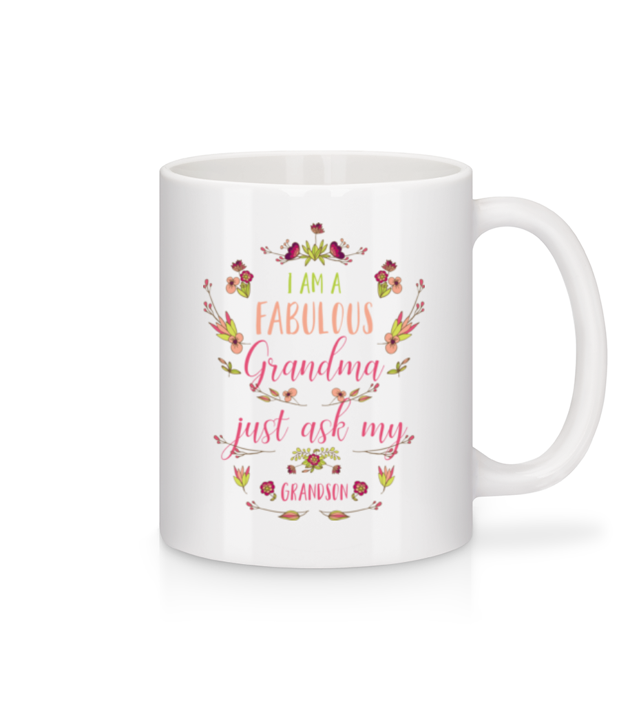 I'm A Faboulous Grandma · Mug en céramique blanc