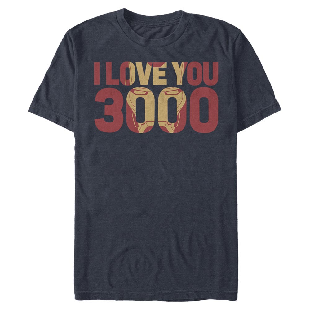 Marvel - Texte Love You 3000 - Homme T-shirt
