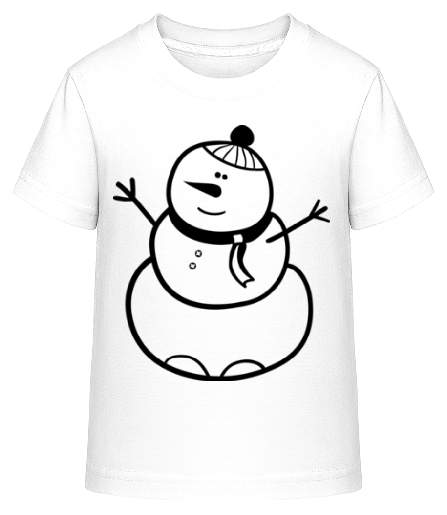 Gros Bonhomme De Neige · T-shirt shirtinator Enfant