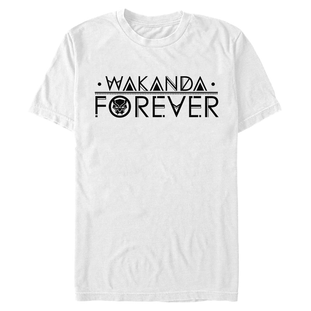 Aperçu: Marvel - Avengers - Wakanda Straight - Homme T-shirt - Blanc - Devant