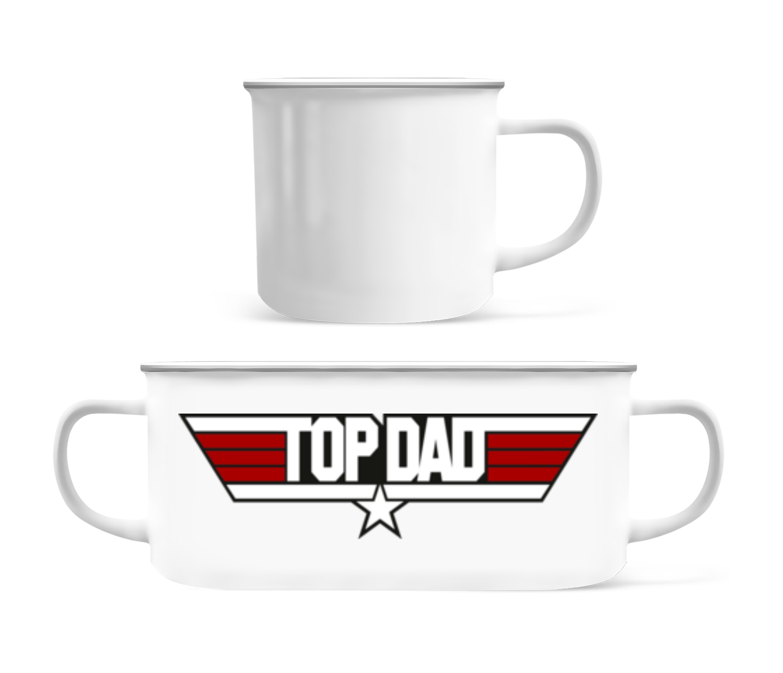 Top Dad · Tasse Émaillée