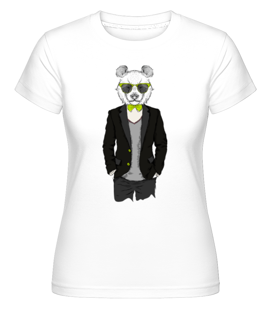 Panda Hipster ·  T-shirt Shirtinator femme