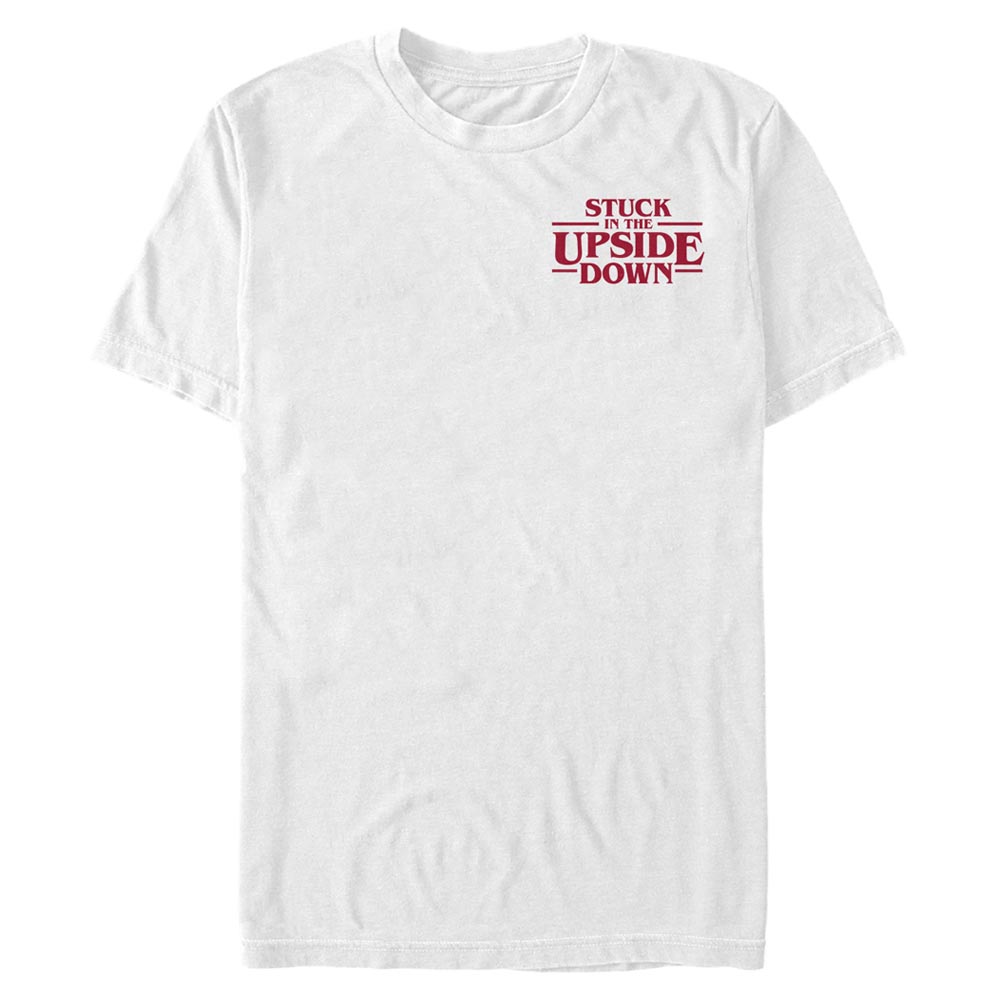 Netflix - Stranger Things - Texte Upside Down Pocket - Unisex T-shirt