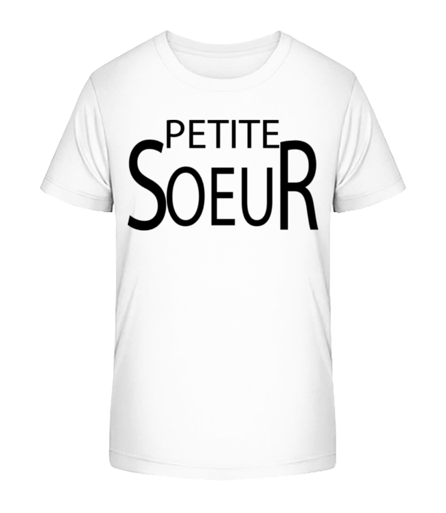 Petite  Sœur · T-shirt bio Enfant Stanley Stella 2.0