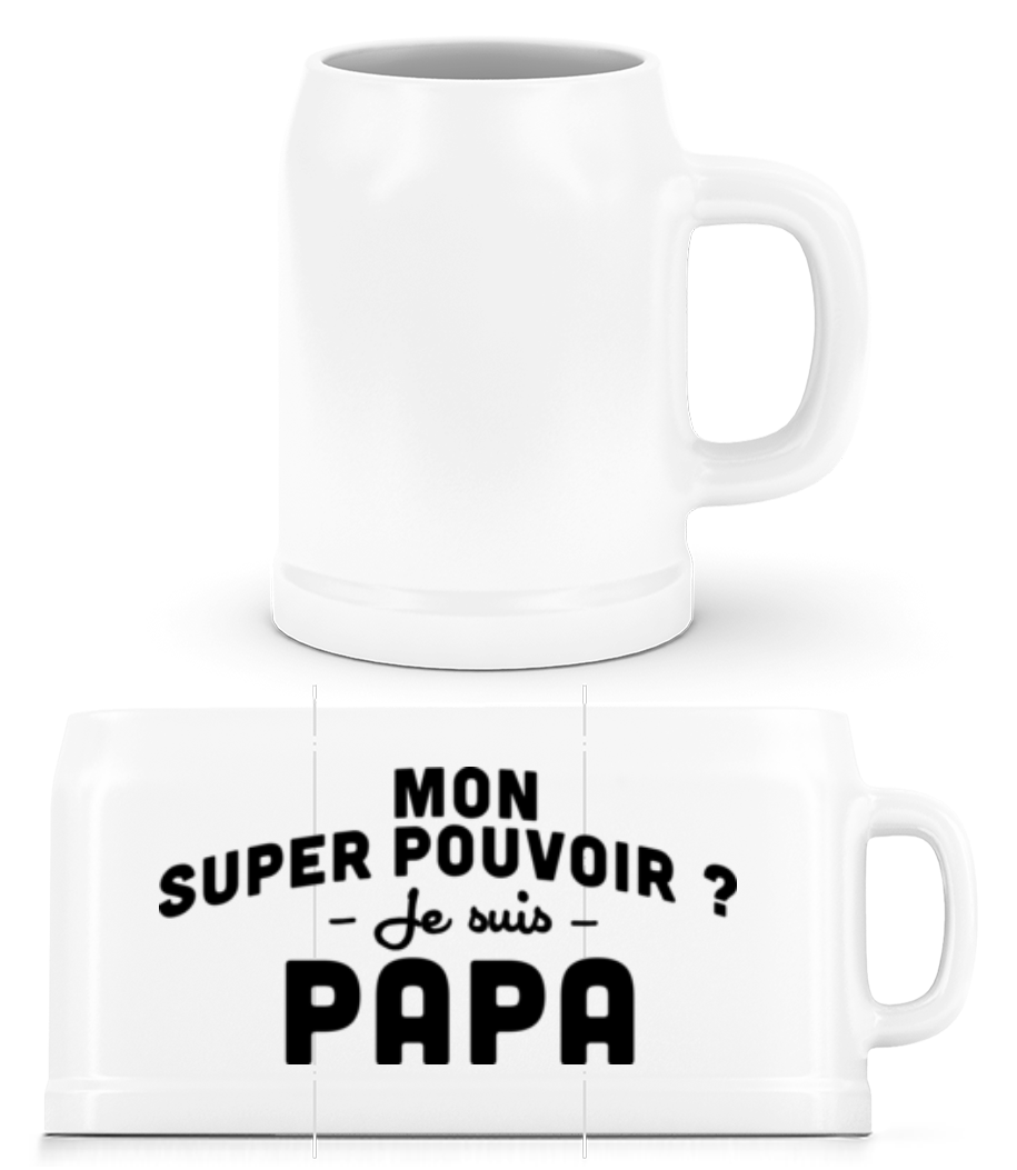 Super Pouvoir Papa · Chope de bière