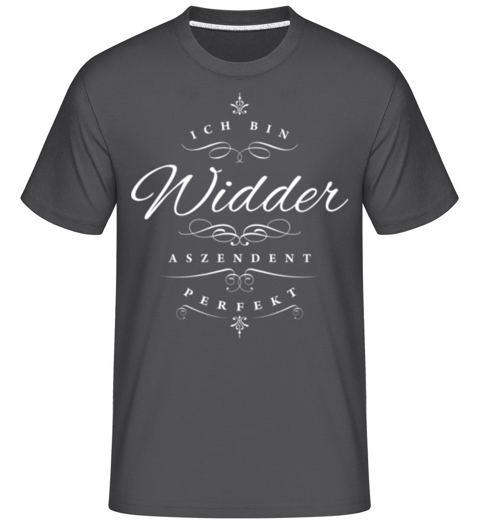 Ich Bin Widder Aszendent Perfekt · Shirtinator Männer T-Shirt