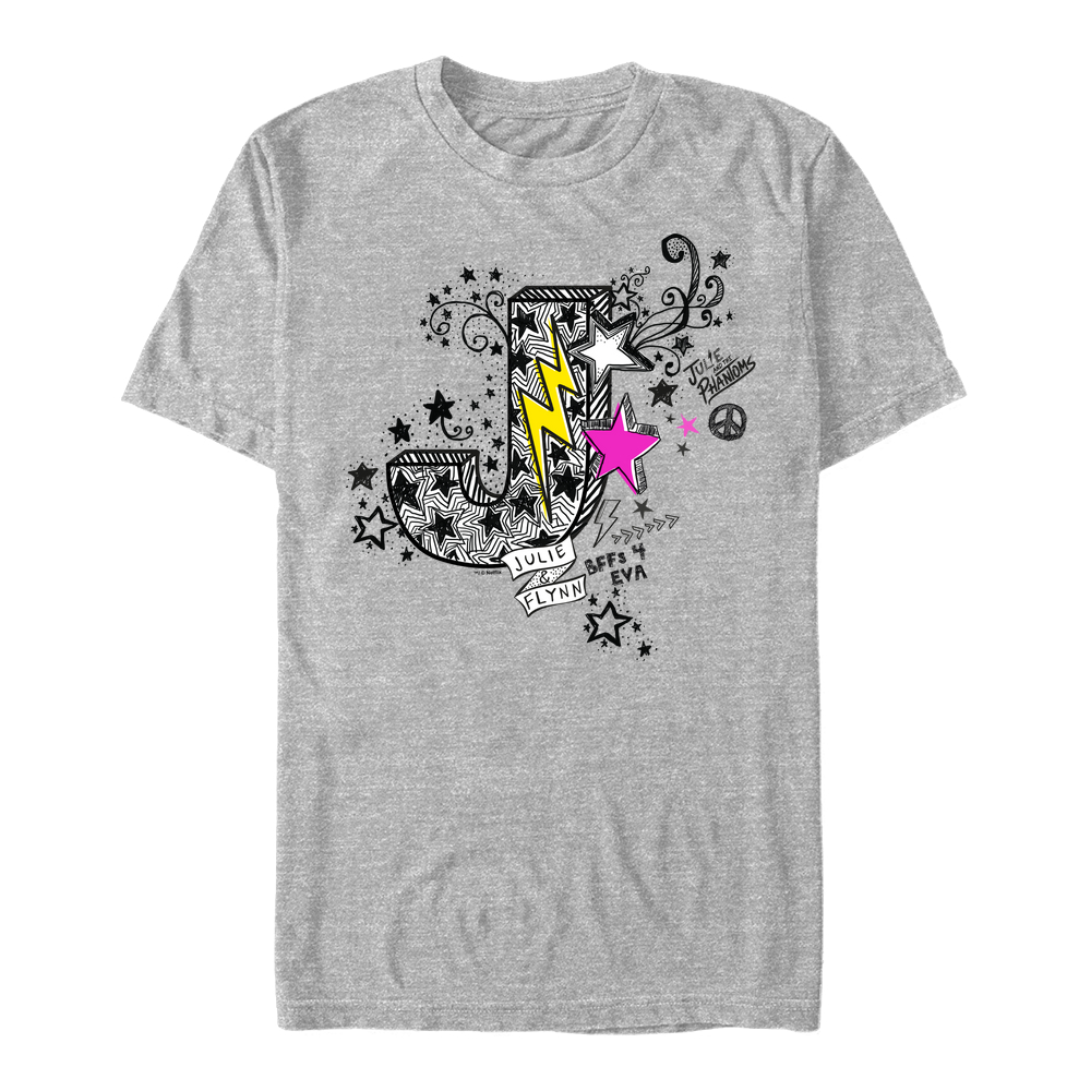 Netflix - Julie And The Phantoms - Logo Julie and Flynn Doodle - Homme T-shirt