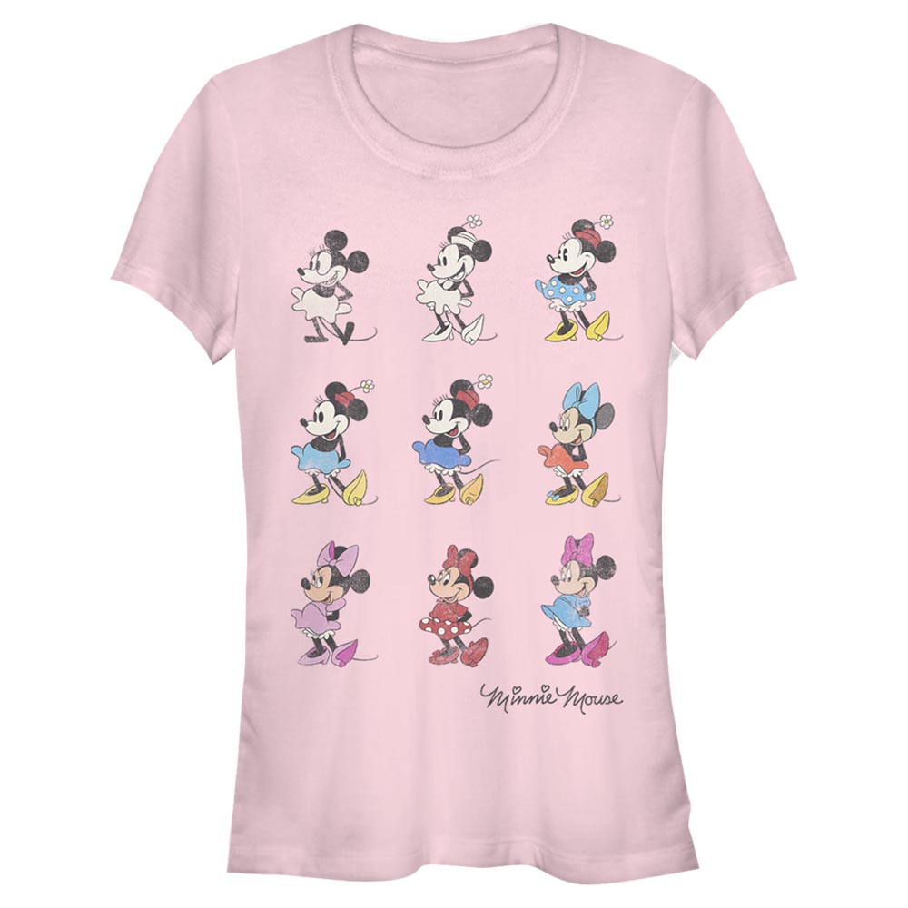 Disney Classics - Mickey Mouse - Minnie Mouse Minnie Evolution - Femme T-shirt
