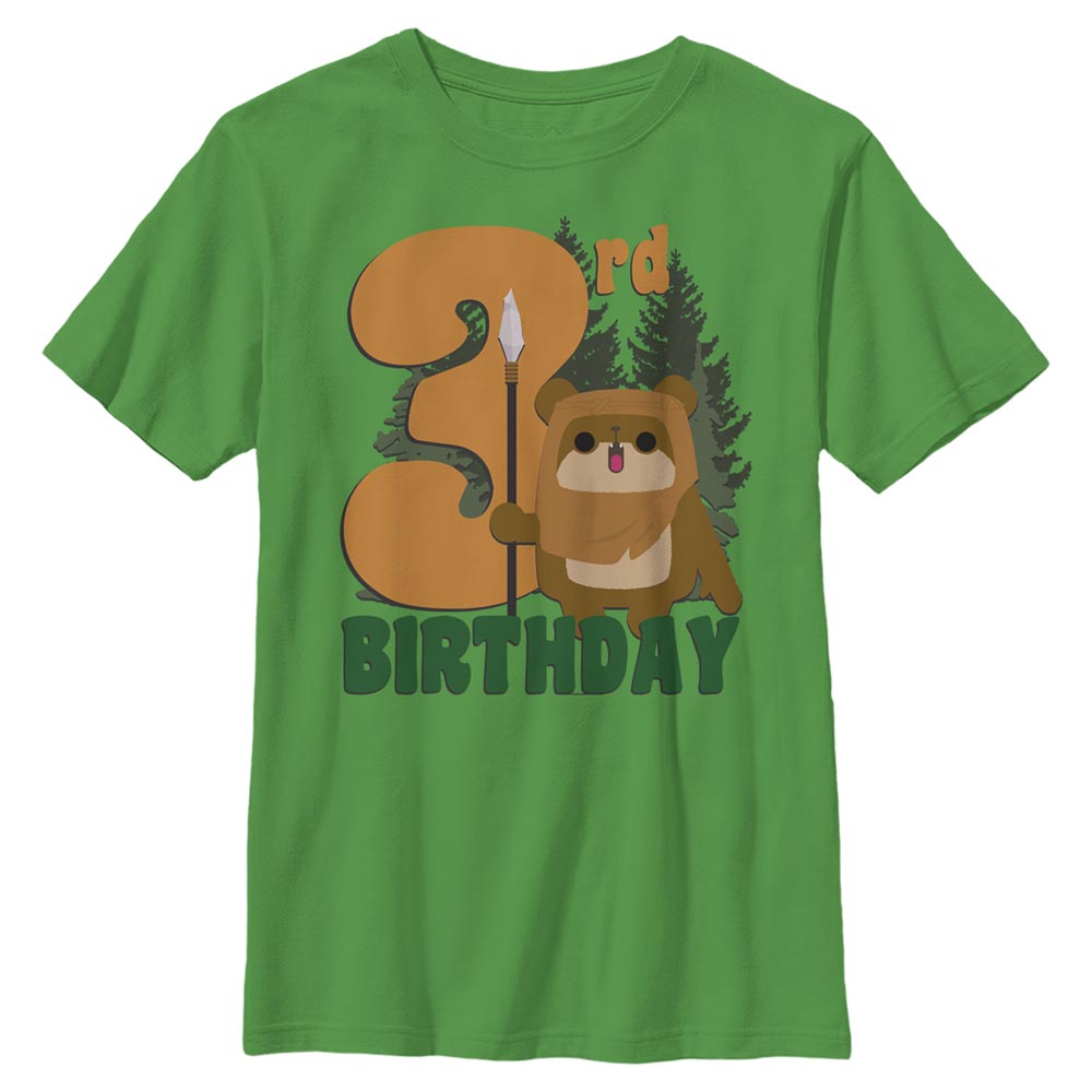 Star Wars - Ewoks 3rd Birthday - Birthday - Enfant T-shirt