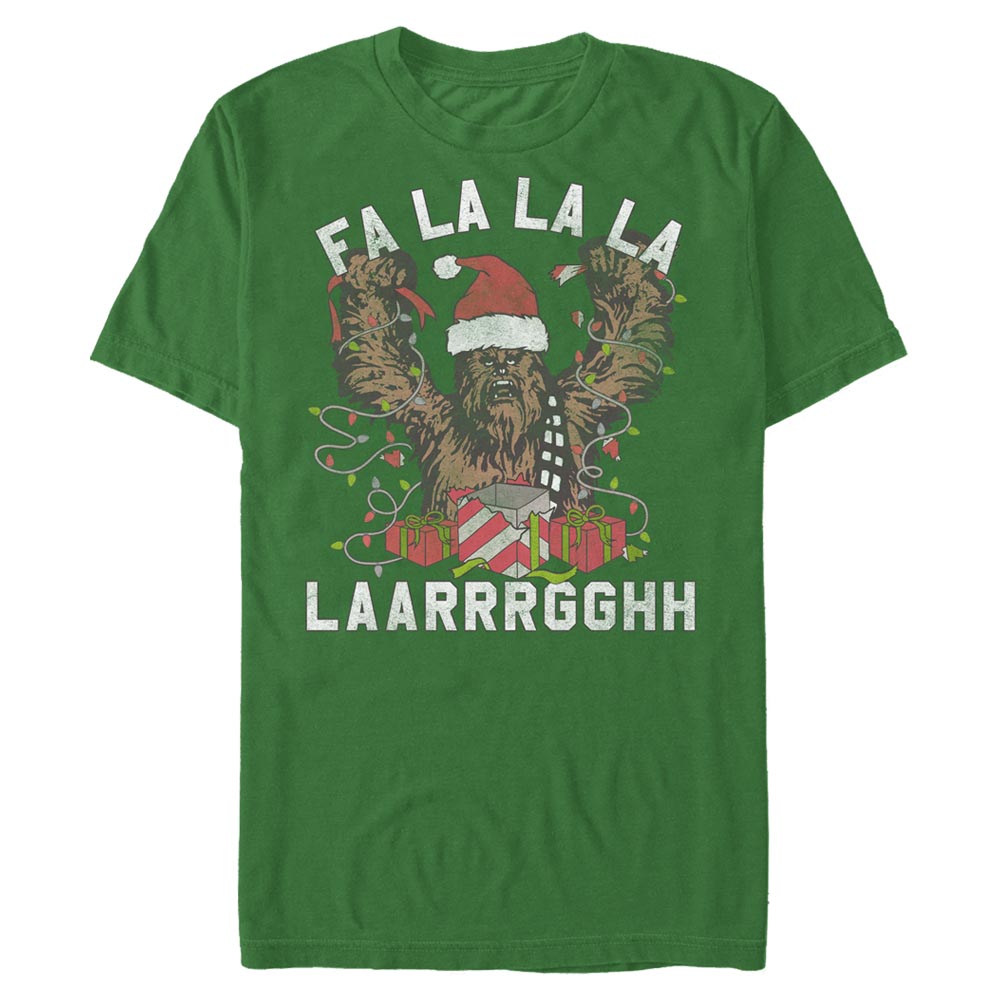 Star Wars - Chewbacca Fa La Argh - Christmas - Homme T-shirt