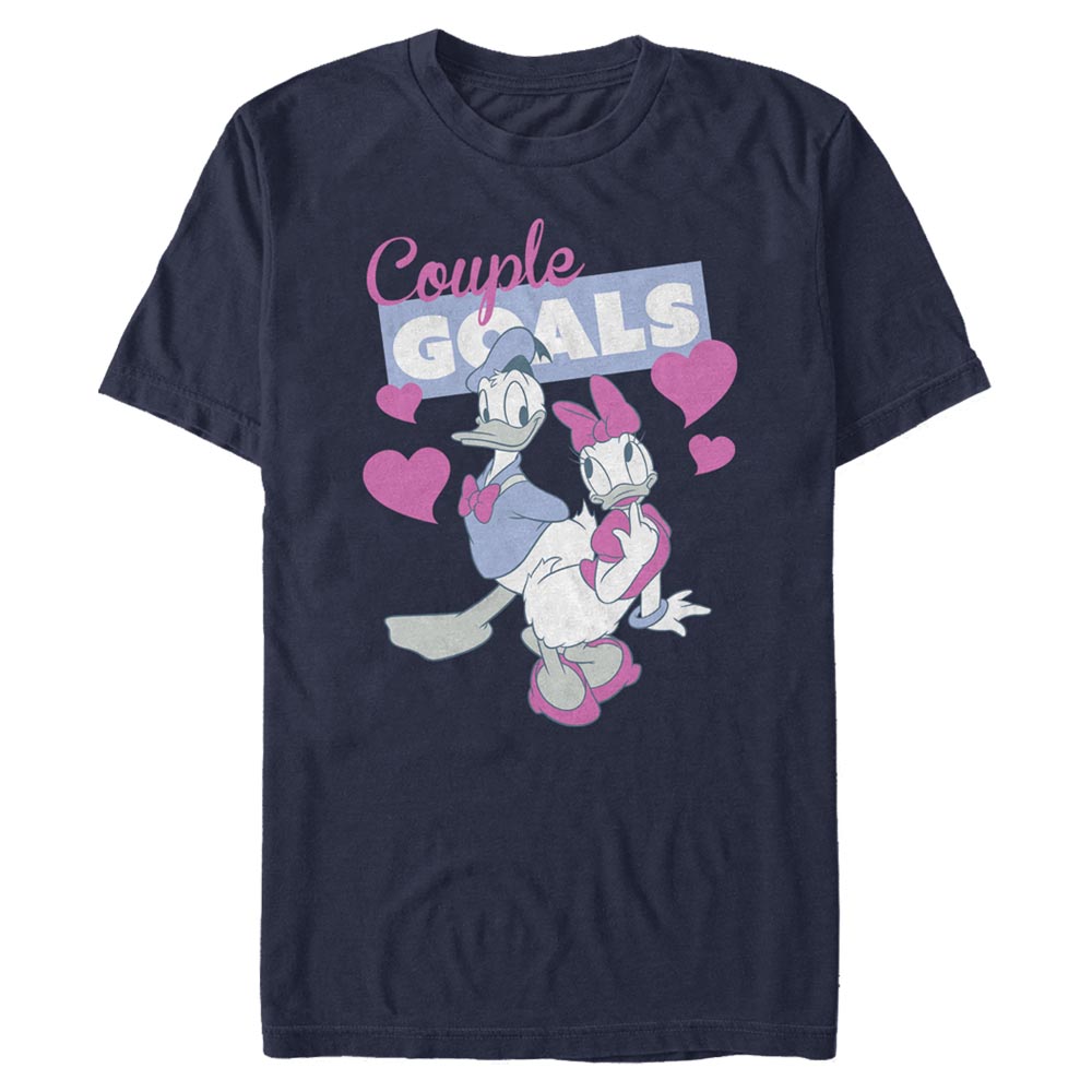 Disney Classics - Mickey Mouse - Donald & Daisy Couple Goals - Homme T-shirt