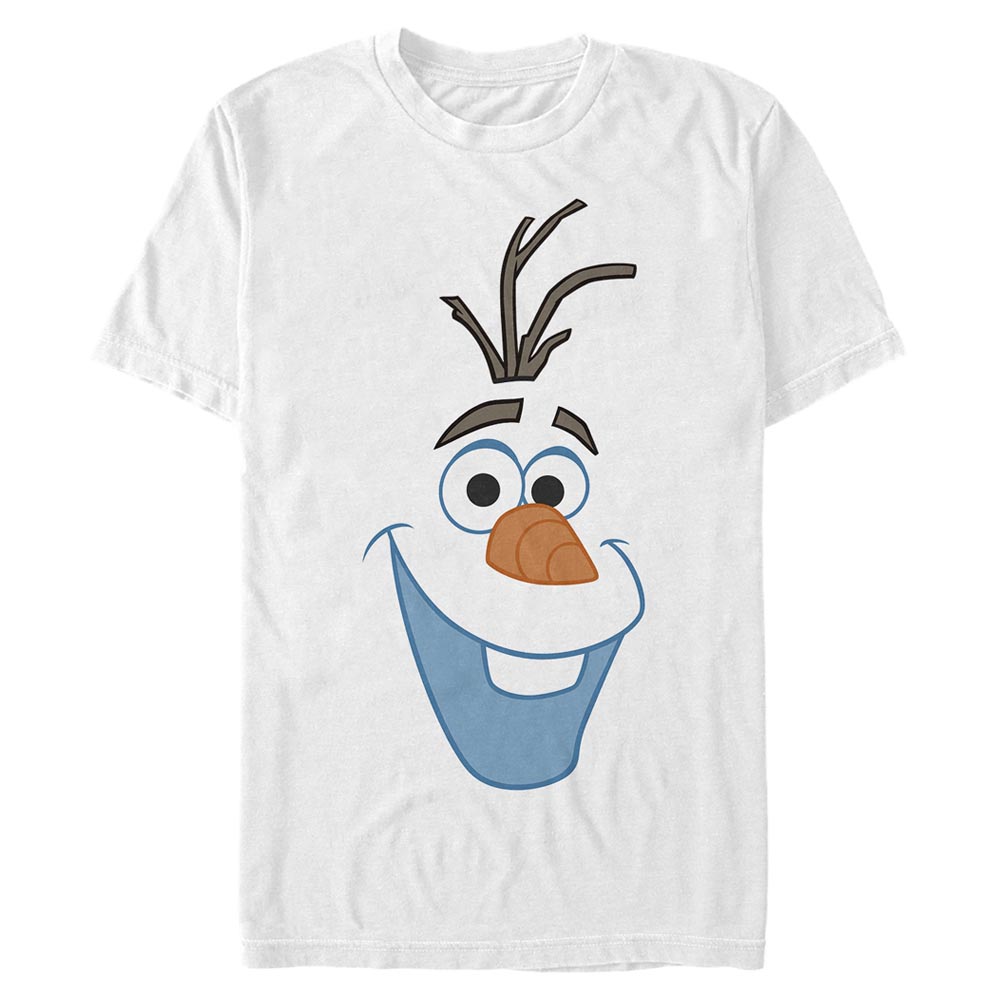 Disney - La Reine des neiges - Olaf Big Face Two - Homme T-shirt