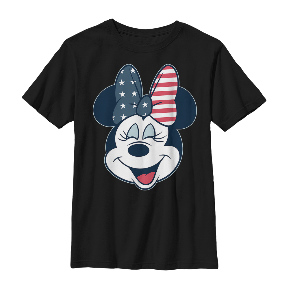 Disney - Mickey Mouse - Minnie Mouse American Bow - Detské Tričko