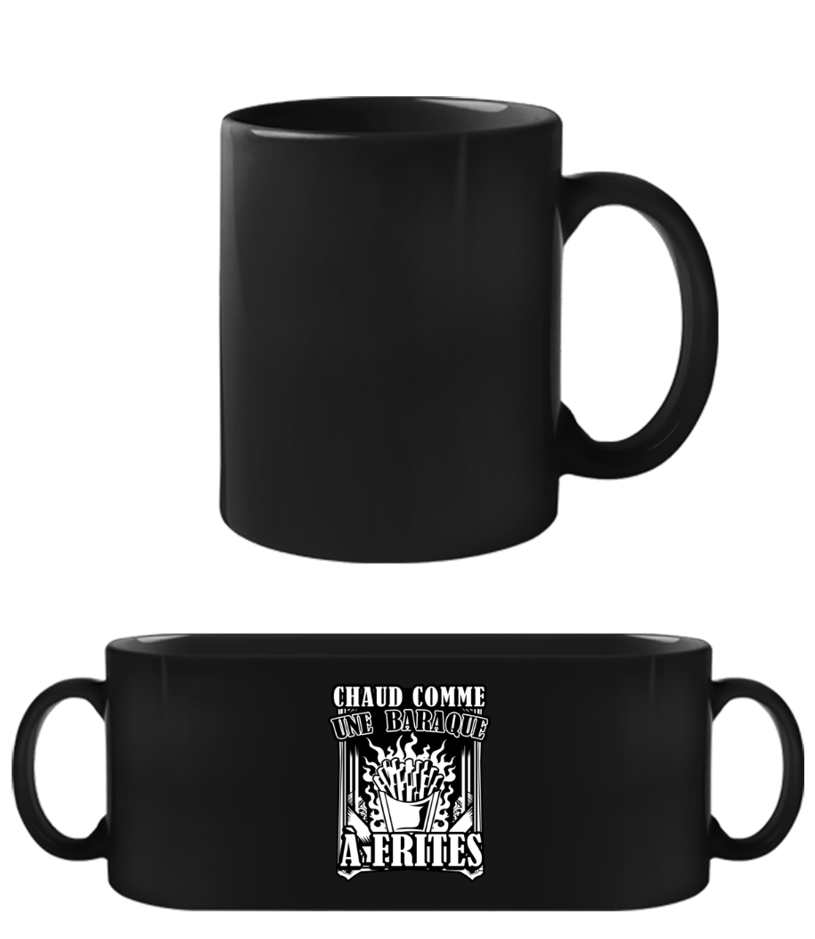 Comme Une Baraque À Frites · Tasse Noire