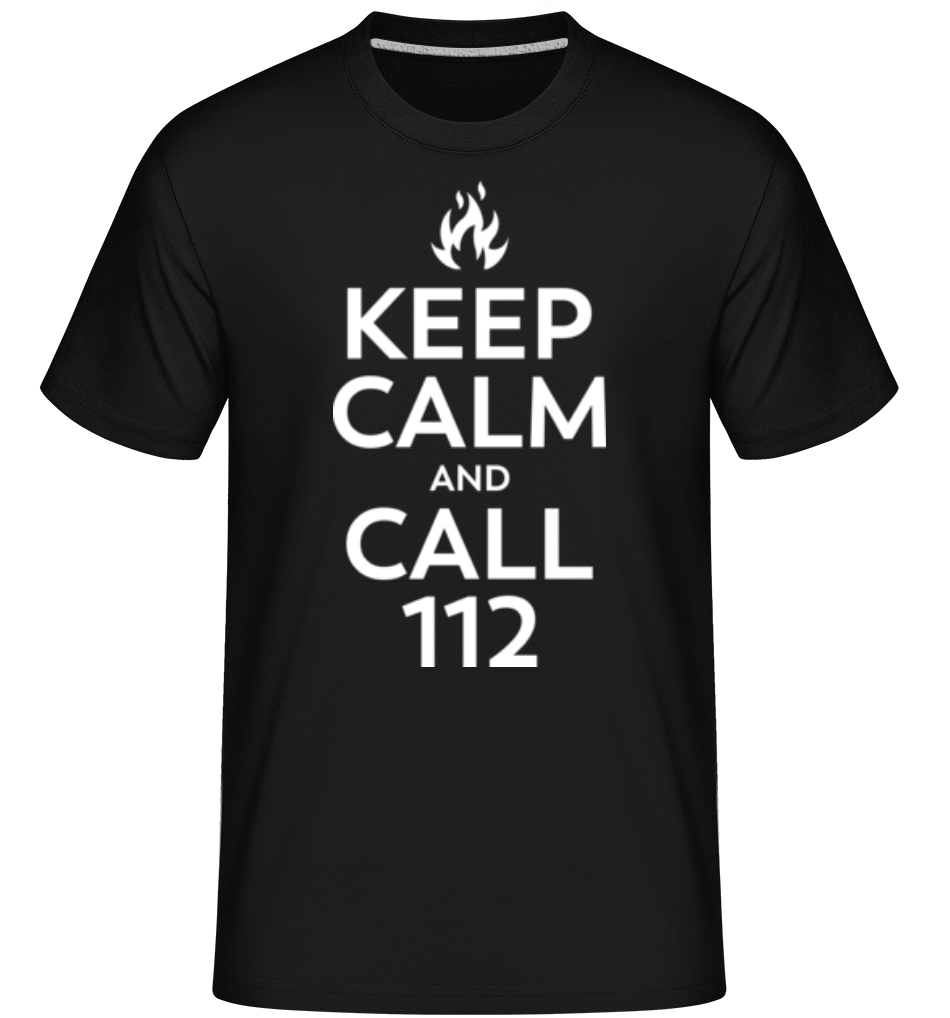 Keep Calm And Call 112 ·  T-Shirt Shirtinator homme