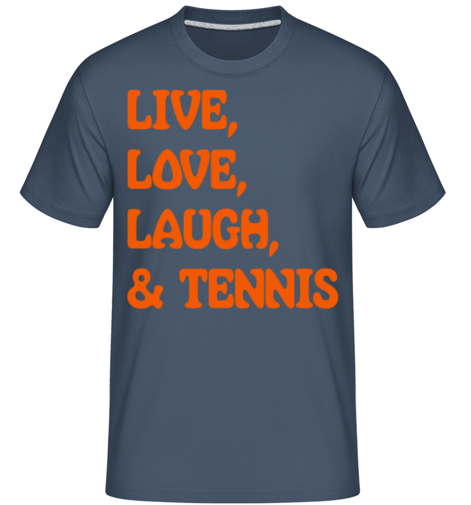 Live, Love, Laugh & Tennis ·  T-Shirt Shirtinator homme