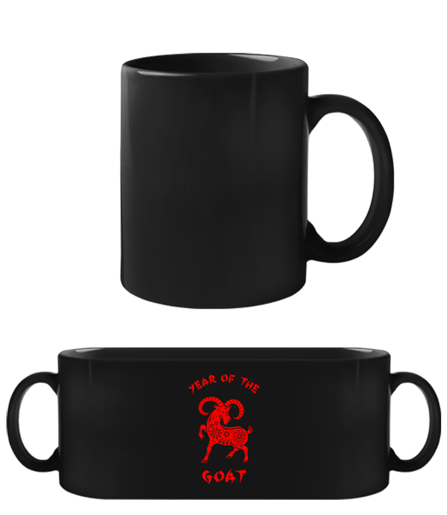Chinese Zodiac Year Of The Goat · Tasse Noire