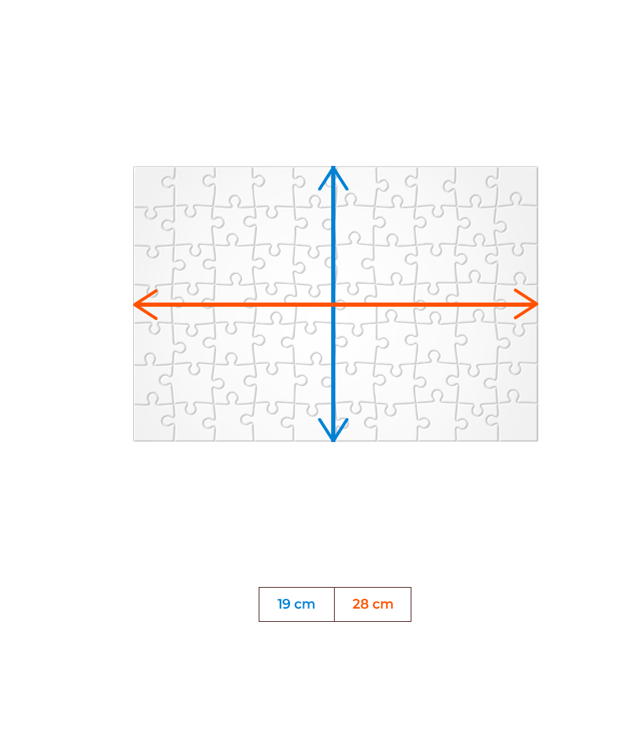 Aperçu: Puzzle - Tableau des tailles