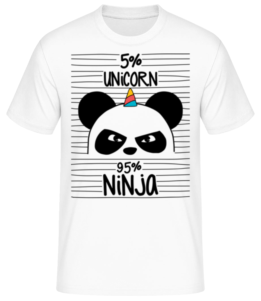 5% Unicorn 95% Ninja · T-shirt standard Homme