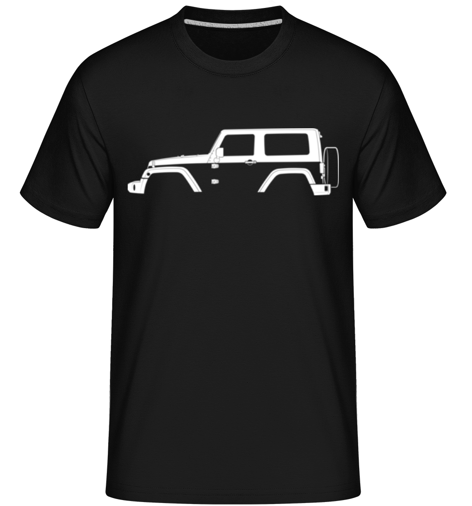 'Jeep Wrangler (JK)' Silhouette ·  T-Shirt Shirtinator homme