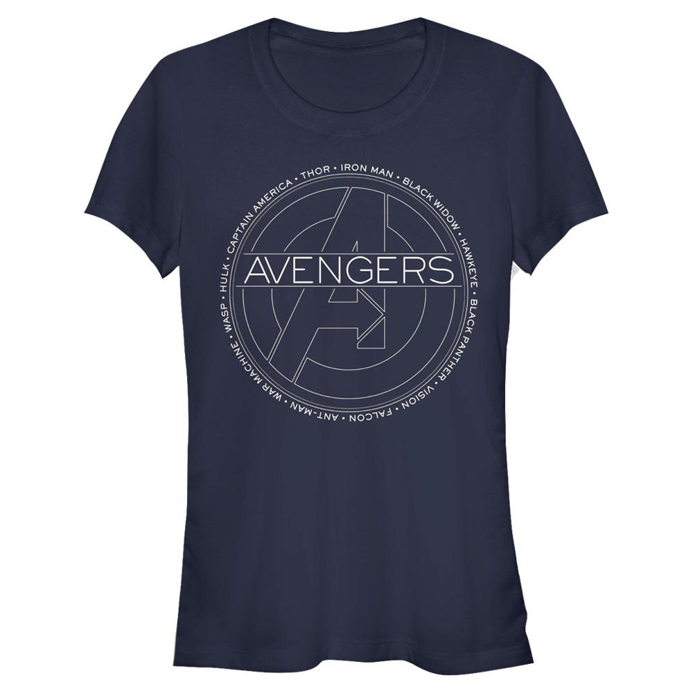 Marvel - Avengers - Logo Avengers Names - Femme T-shirt