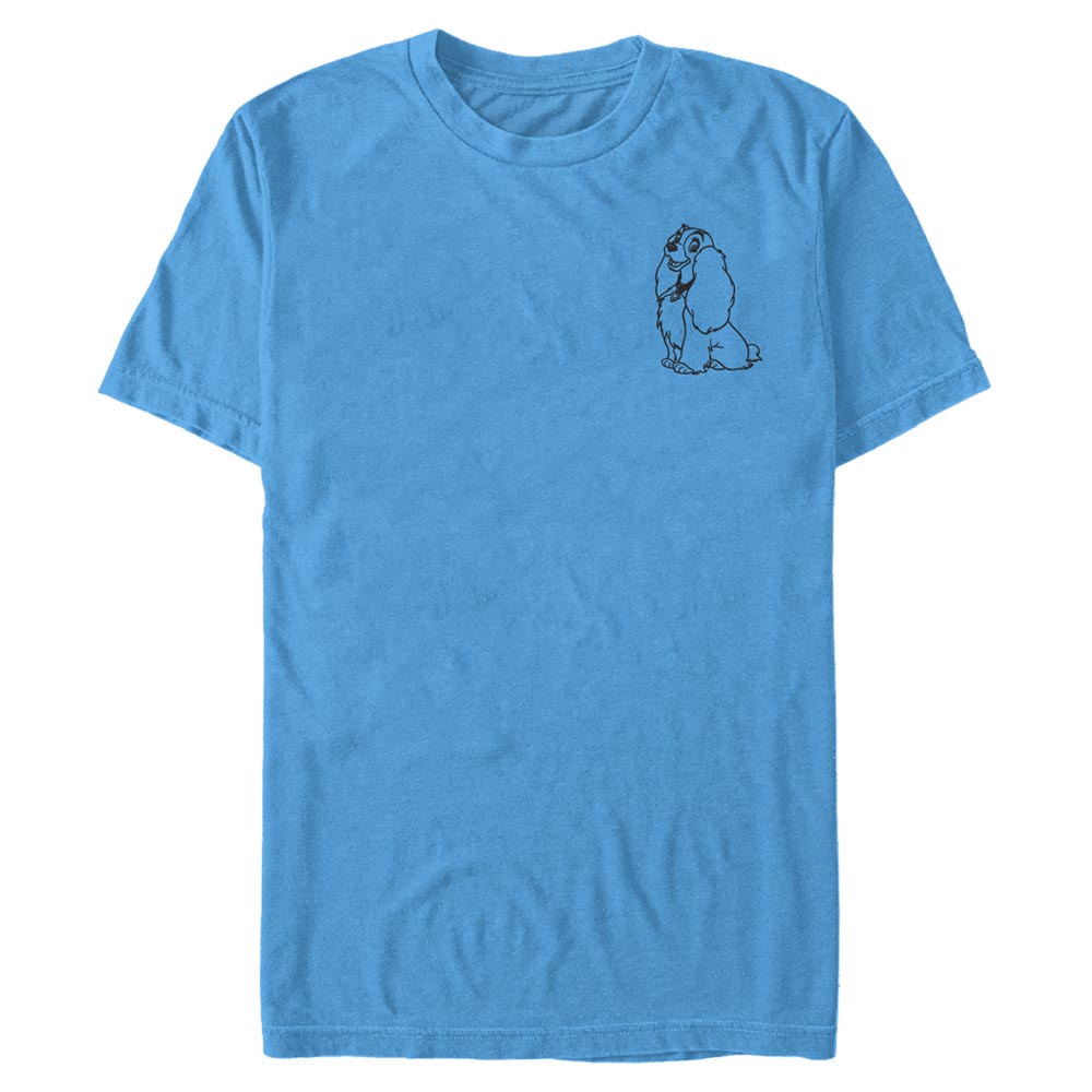Disney Classics - La Belle et le Clochard - Lady Vintage line - Homme T-shirt