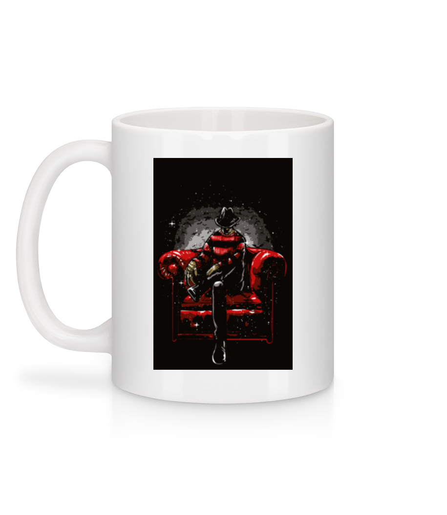 Nightmare Side - Mug en céramique blanc - Blanc - Derrière