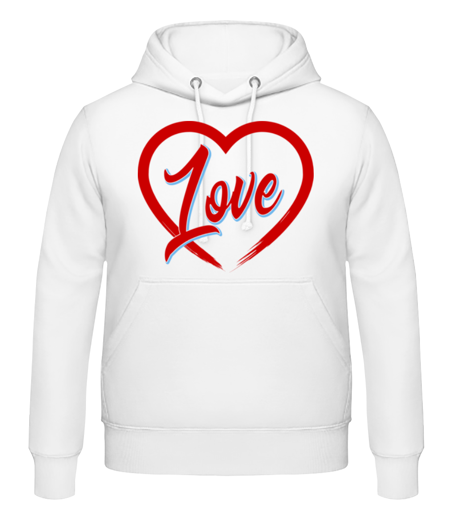 Heart Love · Sweat à capuche Homme