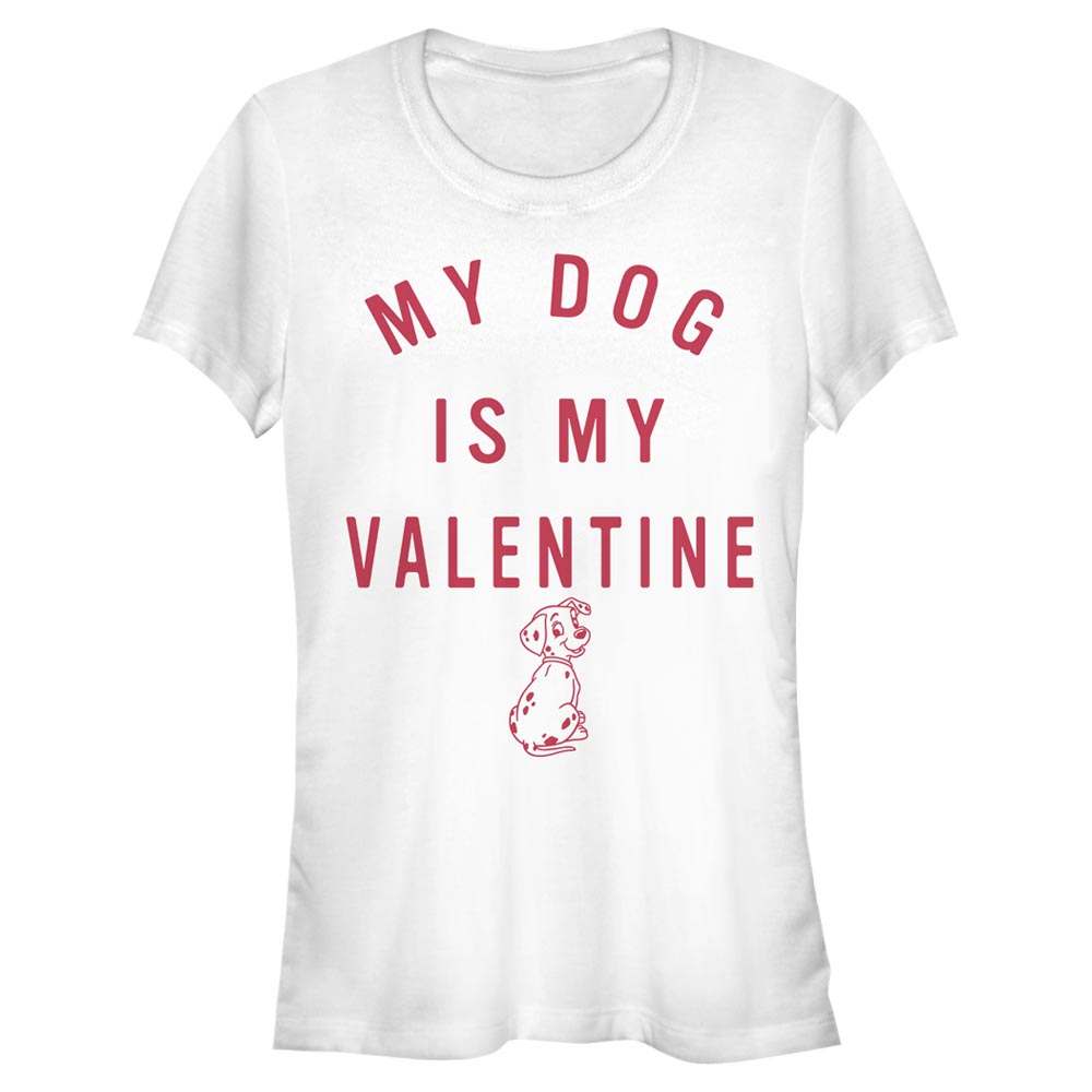 Disney Classics - Les 101 Dalmatiens - Texte Valentine Pup - Valentine's Day - Femme T-shirt
