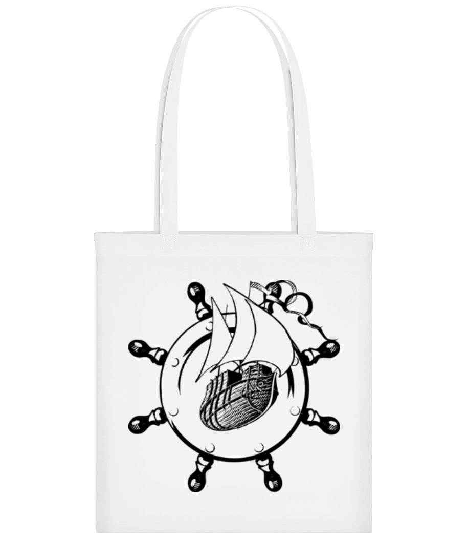 Ship Wheel Icon · Tote Bag