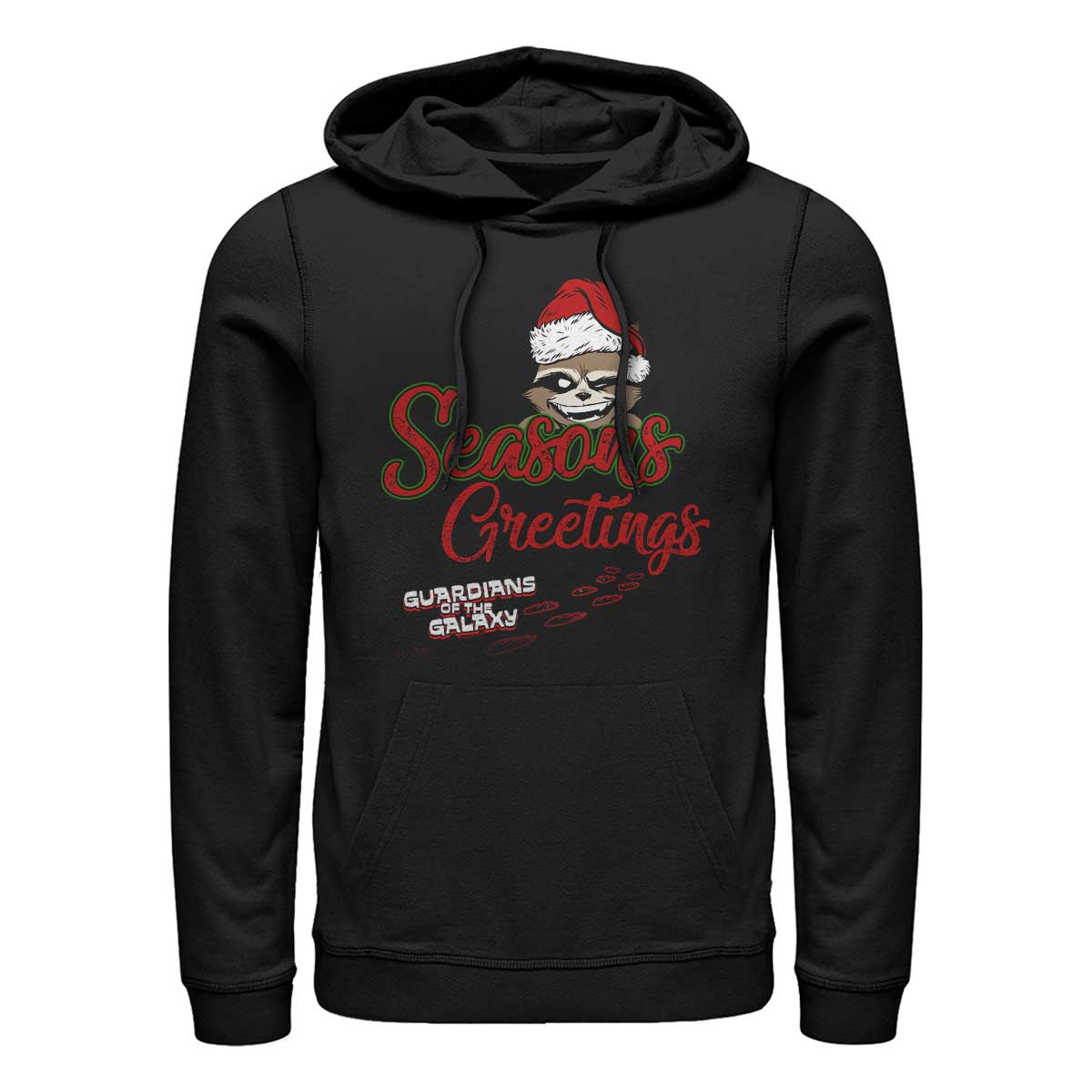 Marvel - Les Gardiens de la Galaxie - Rocket Hidden - Christmas - Unisex Sweat à capuche