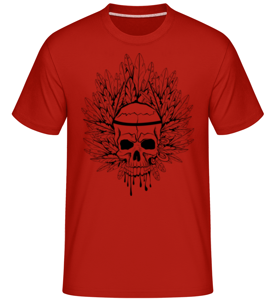 Crâne Indien De Tatouage ·  T-Shirt Shirtinator homme