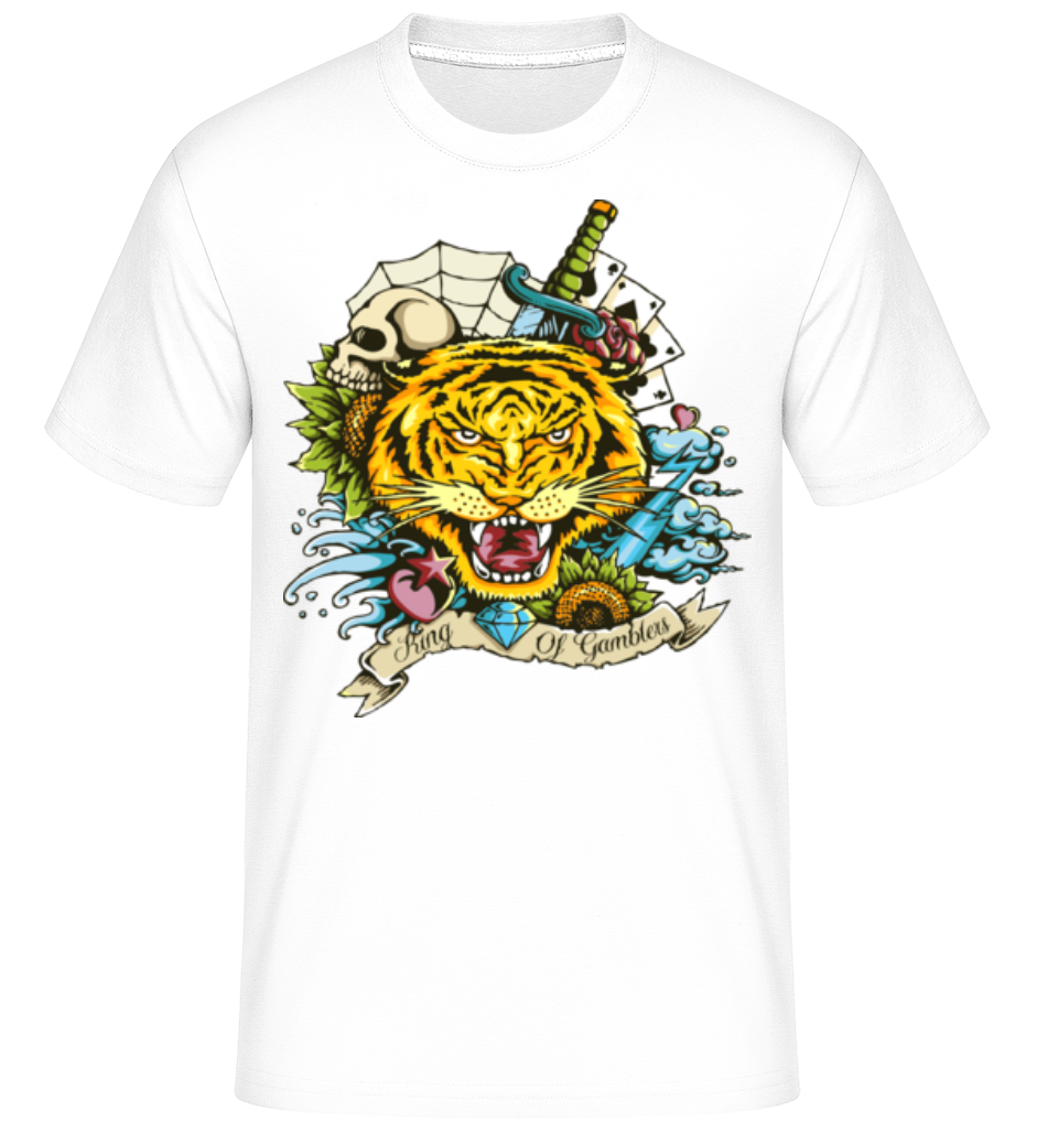Tiger Tattoo Flash ·  T-Shirt Shirtinator homme