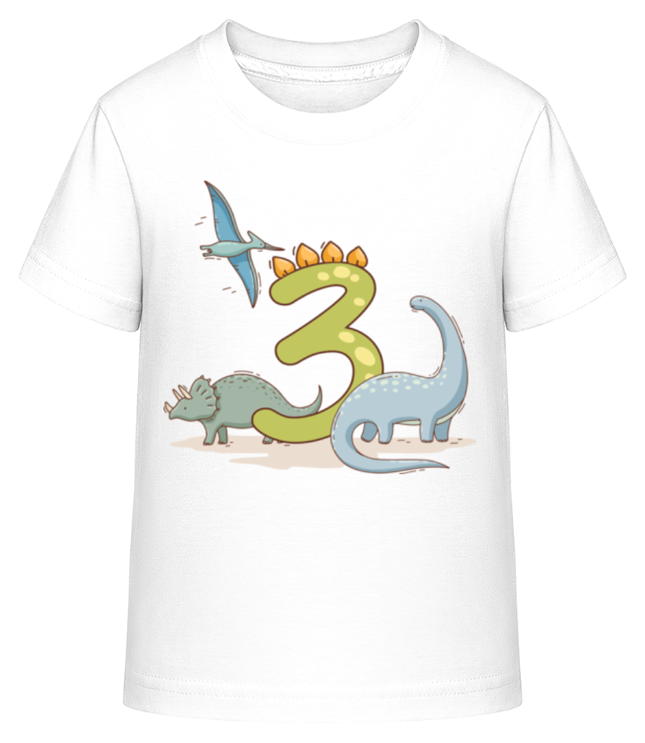 Le Troisième Anniversaire De Dino · T-shirt shirtinator Enfant