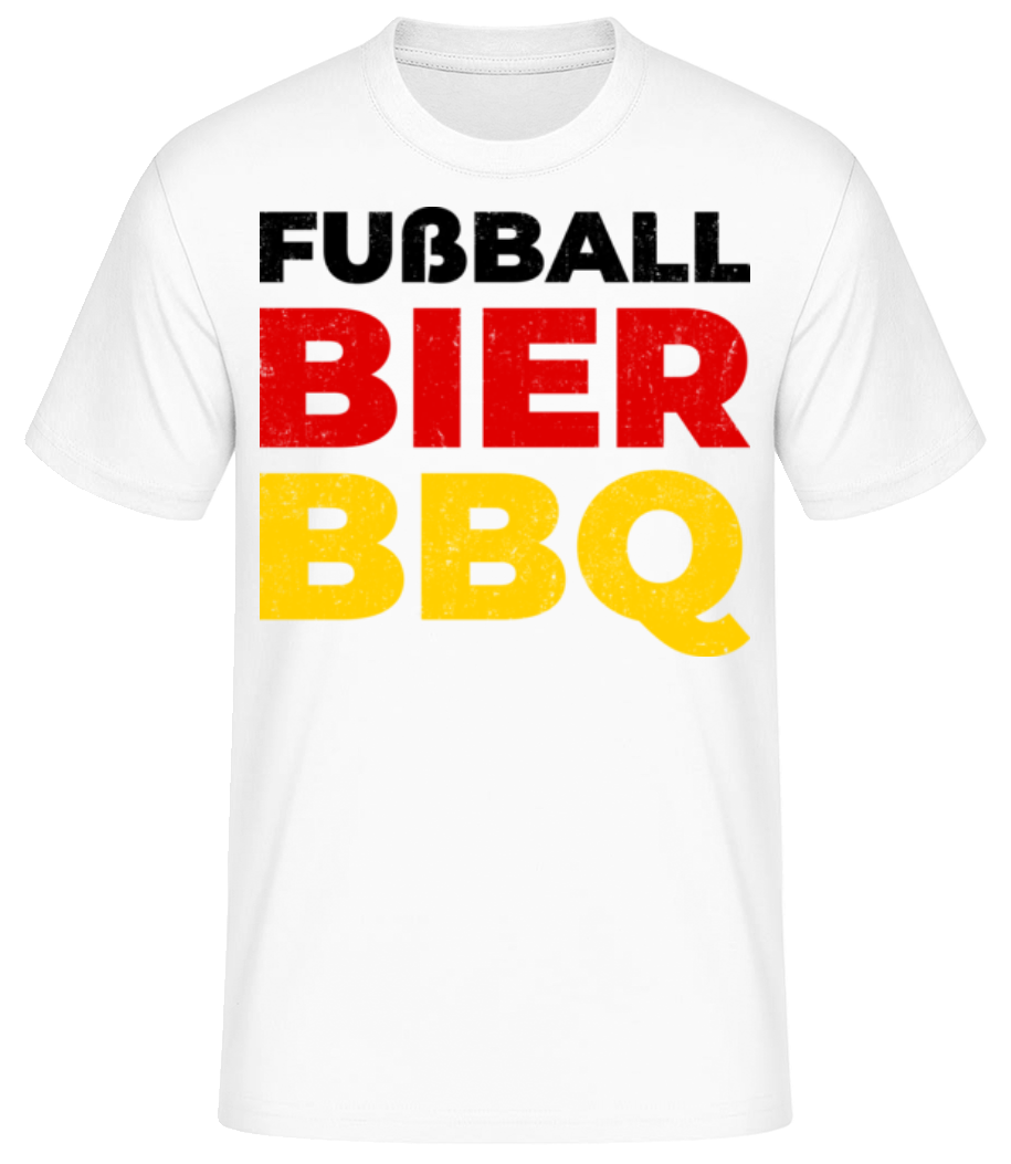 Fußball Bier BBQ · T-shirt standard Homme