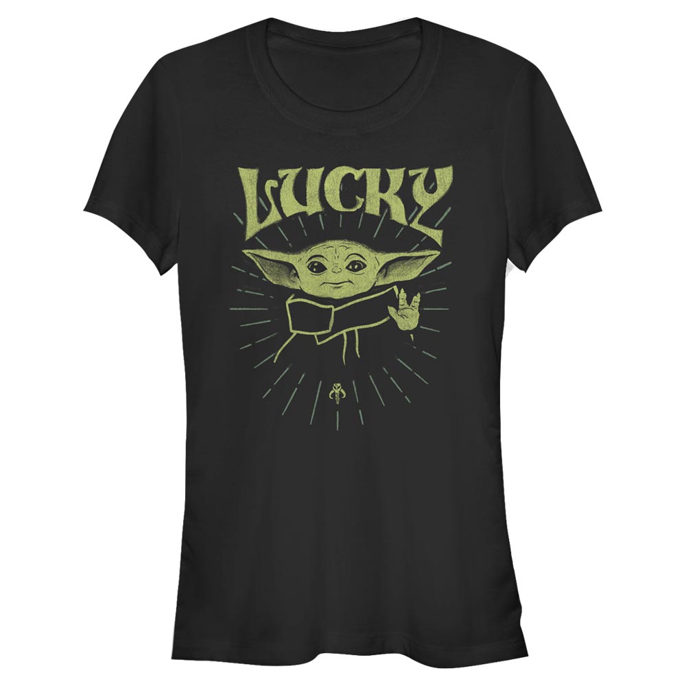 Star Wars - The Mandalorian - Grogu Force of Luck - St. Patrick's Day - Femme T-shirt
