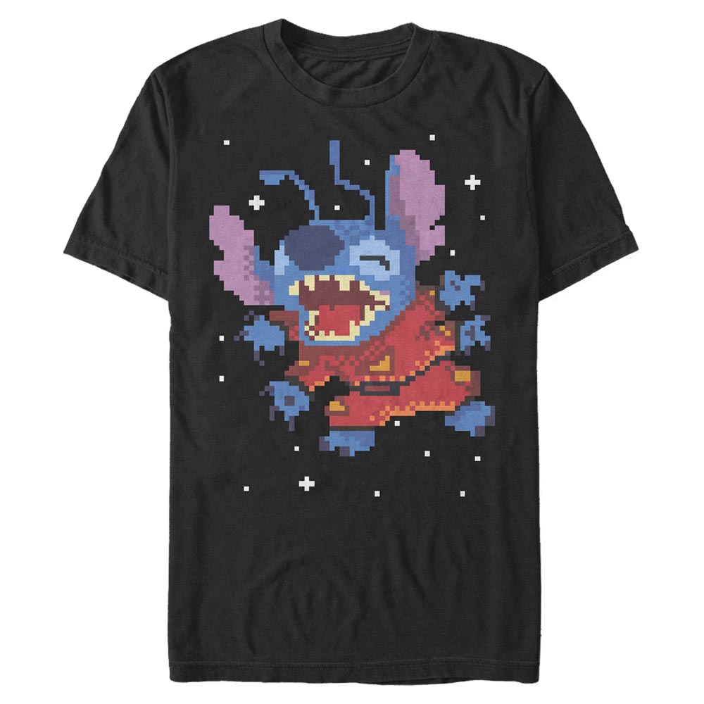 Disney - Lilo & Stitch - Stitch Pixel - Homme T-shirt