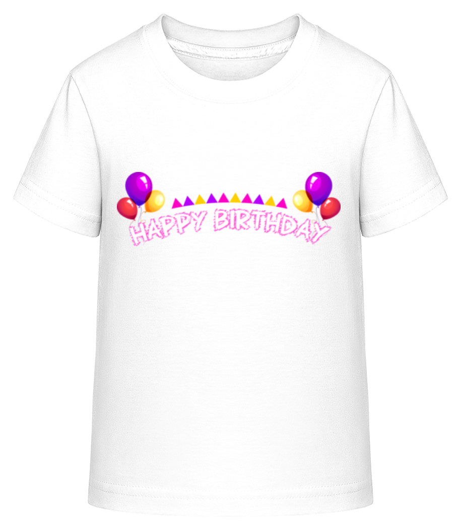 Happy Birthday Ballons · T-shirt shirtinator Enfant
