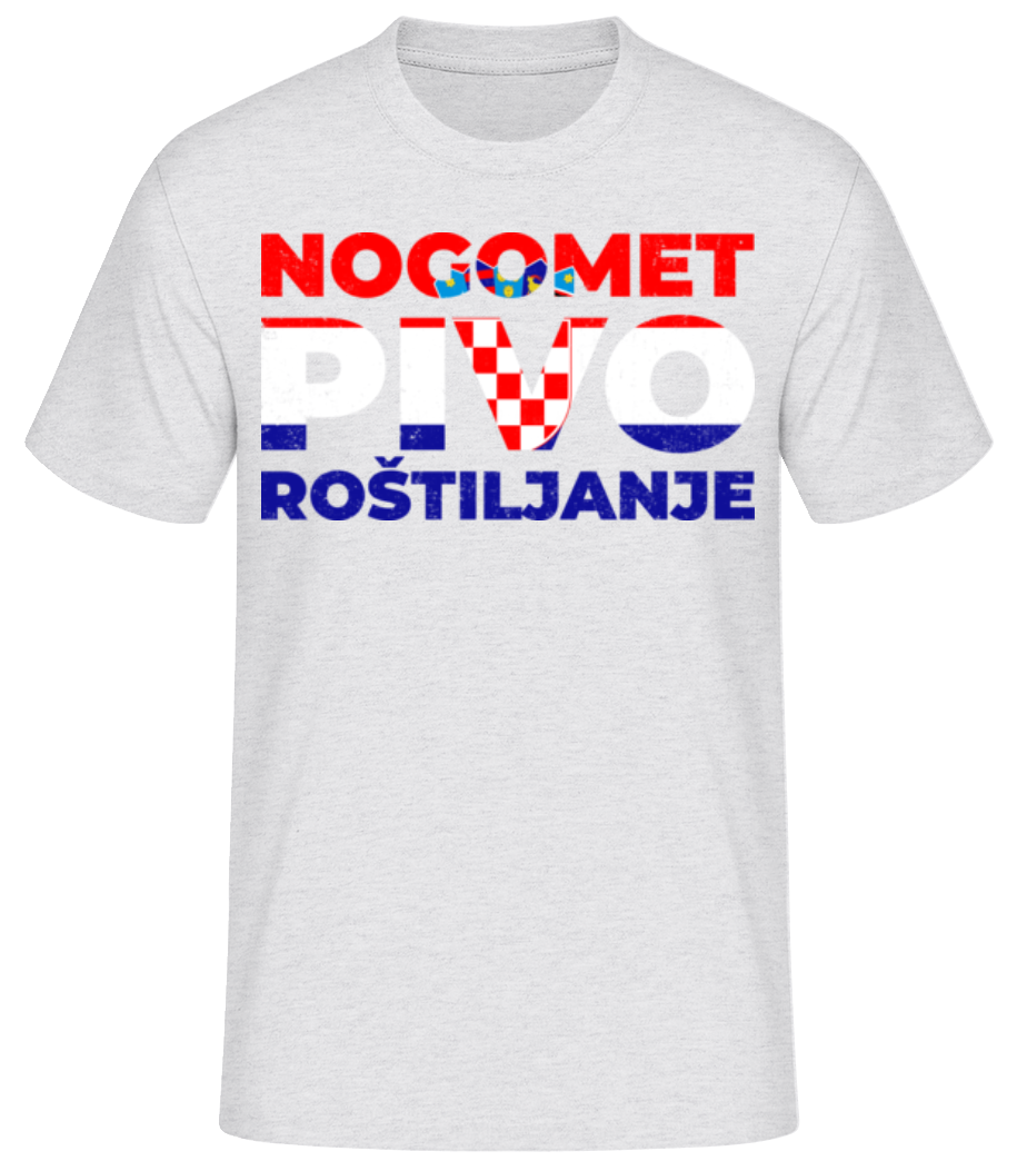Nogomet Pivo Roštiljanje · T-shirt standard Homme