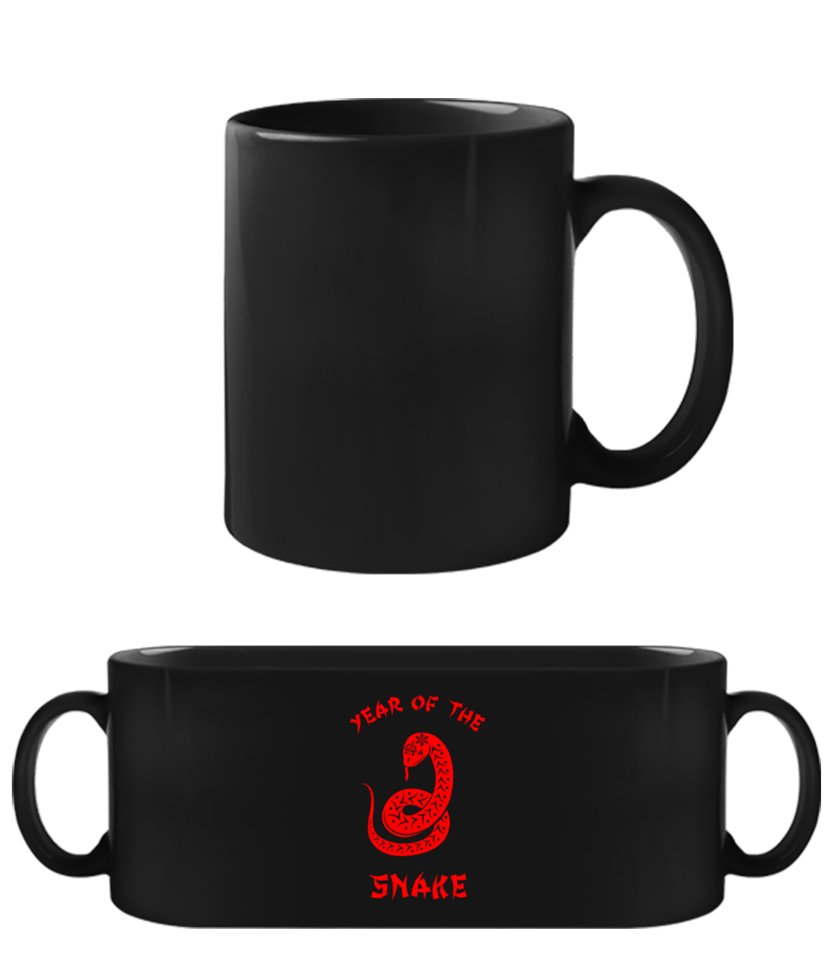 Chinese Zodiac Year Of The Snake · Tasse Noire