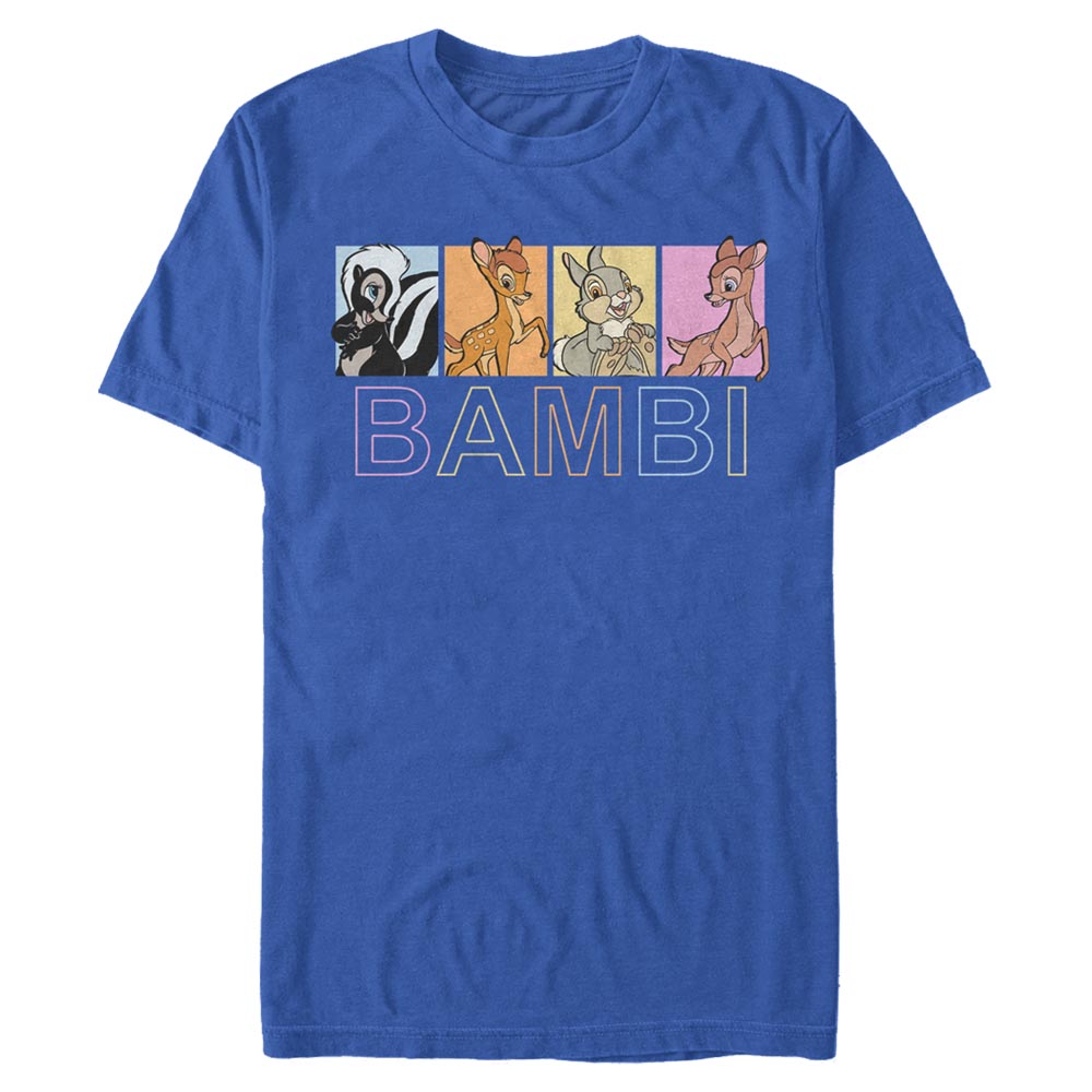 Disney Classics - Bambi - Photo de groupe Characters Box Up - Homme T-shirt
