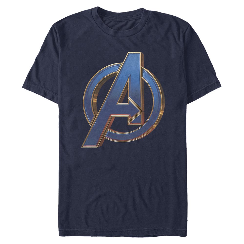 Marvel - Avengers Endgame - Logo Blue - Homme T-shirt