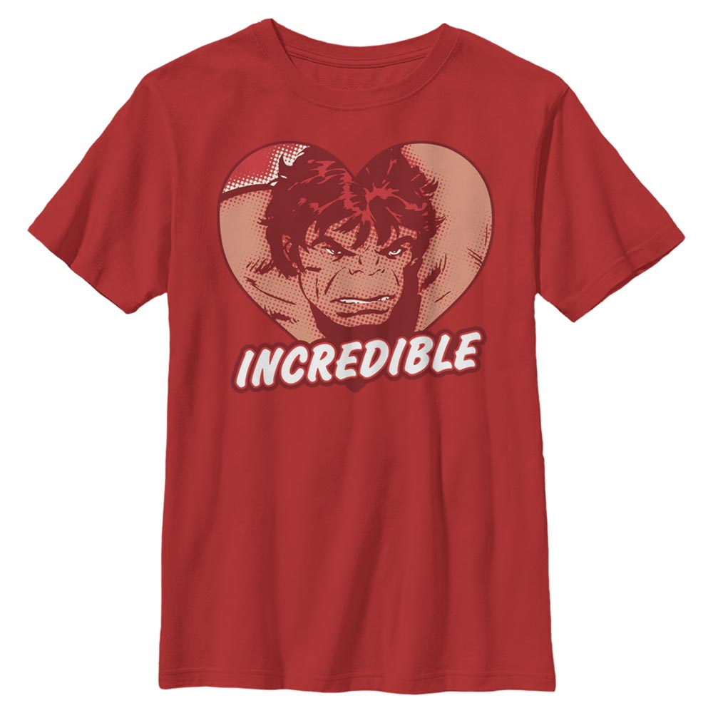 Marvel - Avengers - Hulk redible - Valentine's Day - Enfant T-shirt