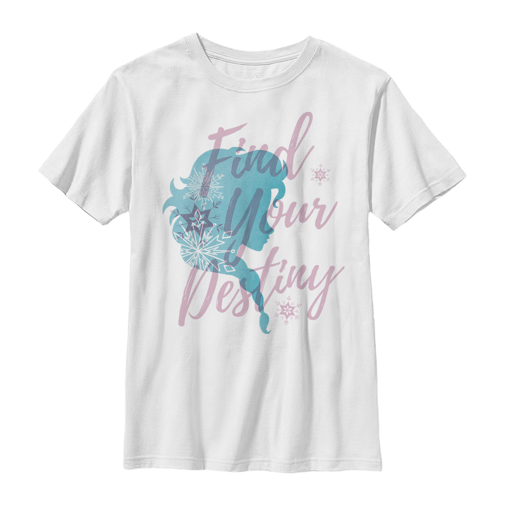Disney - La Reine des neiges - Elsa Destiny Sil - Enfant T-shirt