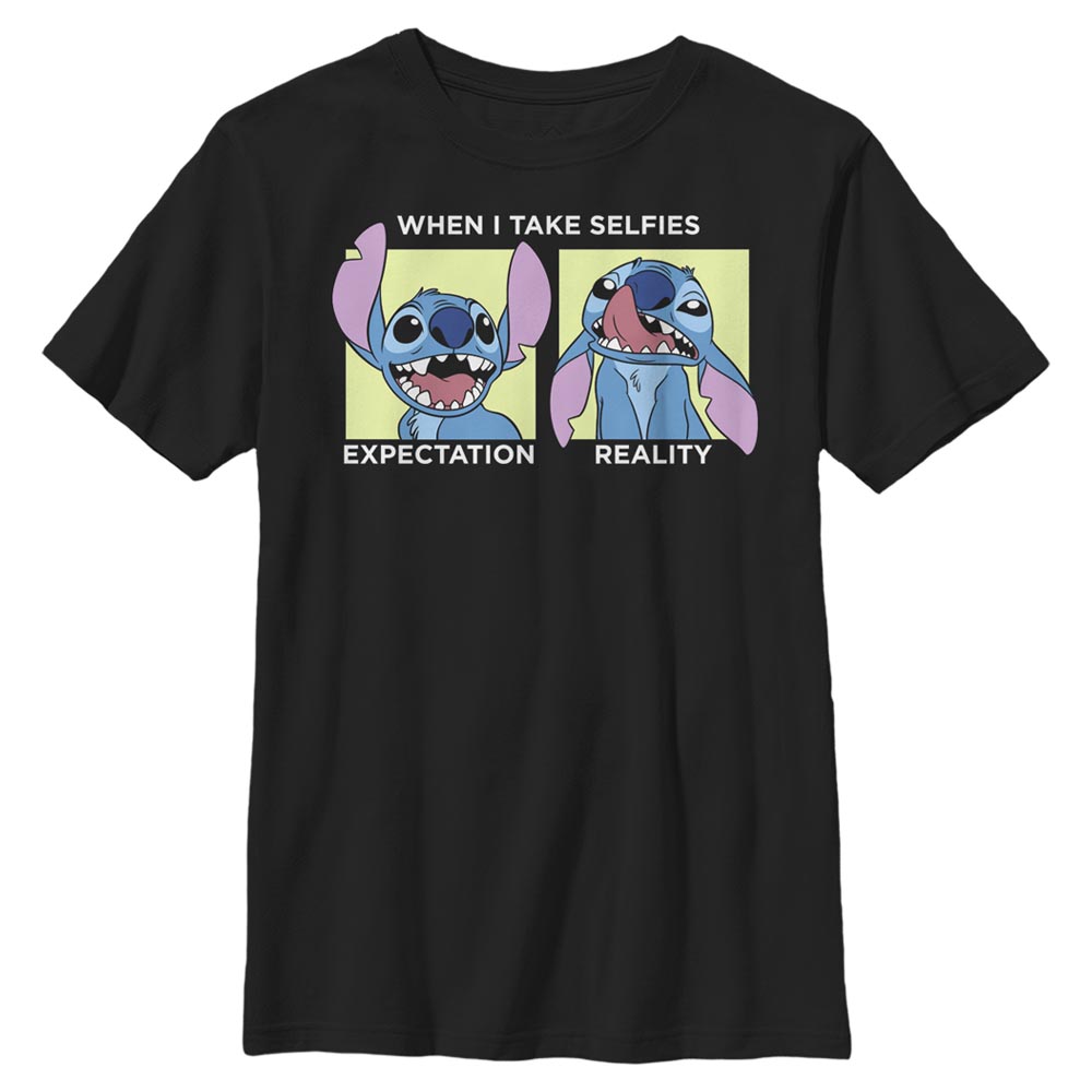 Disney - Lilo & Stitch - Stitch Selfie - Enfant T-shirt