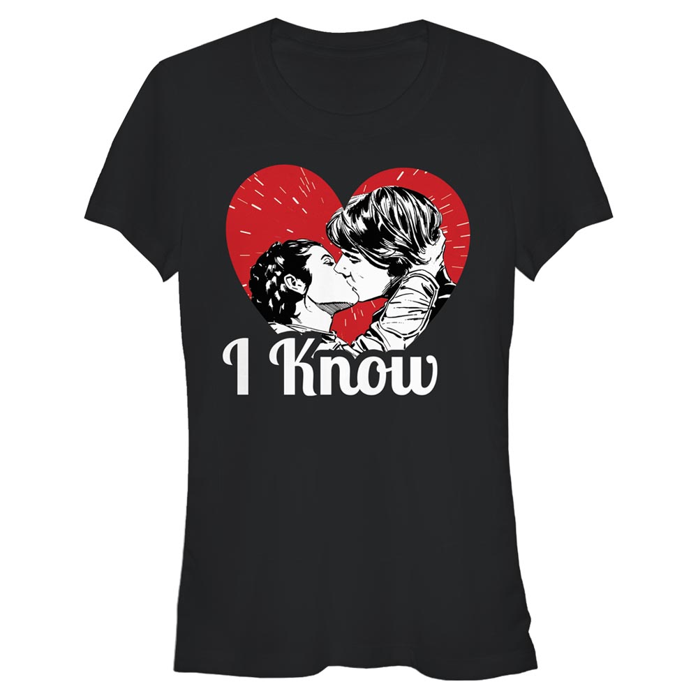 Star Wars - Han Solo & Princesse Leia Han And Leia - Valentine's Day - Femme T-shirt